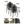 Load image into Gallery viewer, MONOLITH ONE.66 con carro y mesas ø 55 cm