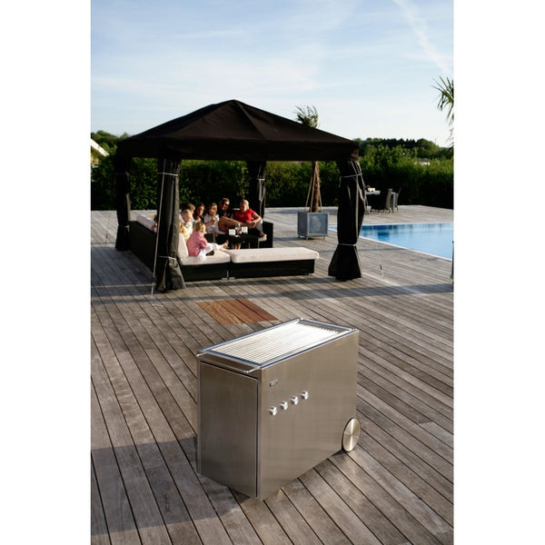Barbacoa de gas Heat 4 inox