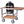 Load image into Gallery viewer, Carro con mesa lateral para Kamado Monolith Classic
