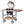 Load image into Gallery viewer, Carro con mesa lateral para Kamado Monolith Classic
