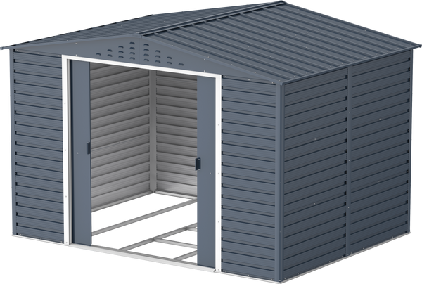 Caseta Gris Antracita Alpine 10x8 superficie de 7,28 m²