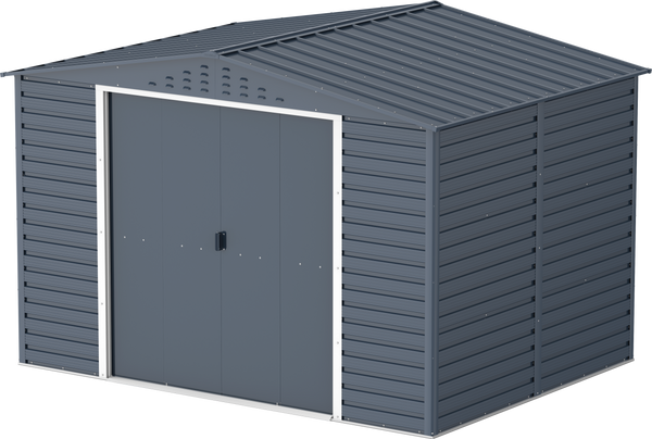Caseta Gris Antracita Alpine 10x8 superficie de 7,28 m²
