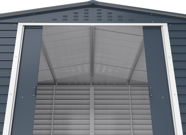 Caseta Gris Antracita Alpine 10x8 superficie de 7,28 m²
