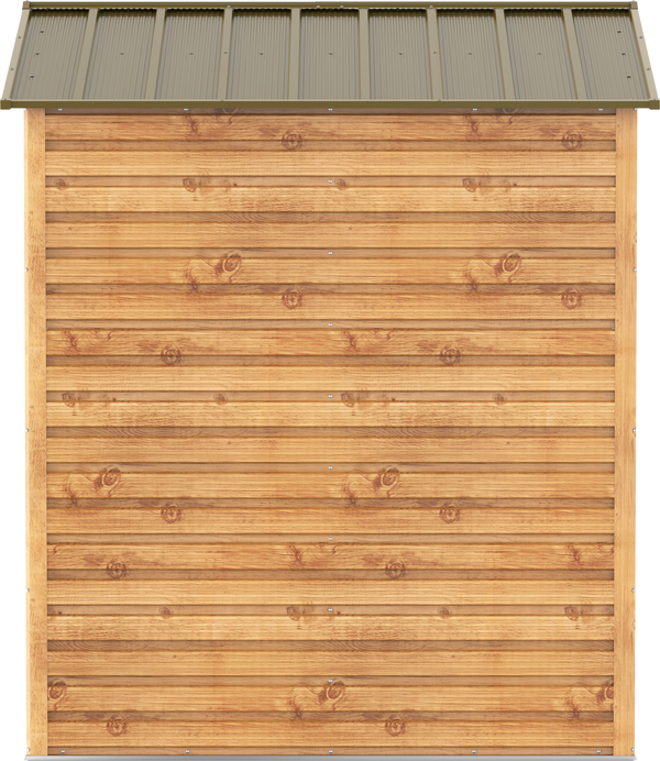 Caseta imitación Madera Alpine 8x6 superficie de 4,37 m²