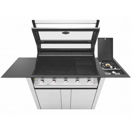 DISCOVERY 1600S 5B INOX BARBECUE WITH TROLLEY