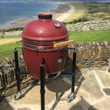 MONOLITH Classic Serie Pro 2.0 con carro y mesas ø 46 cm ROJA