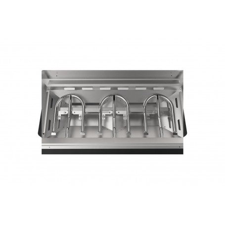 Plancha a gas Cozze® G-800 de 3 quemadores