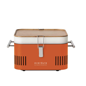 Barbacoa de carbón CUBE naranja