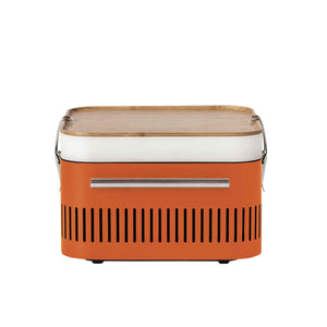 Barbacoa de carbón CUBE naranja