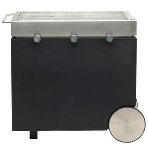 Barbacoa de gas Heat 3 inox