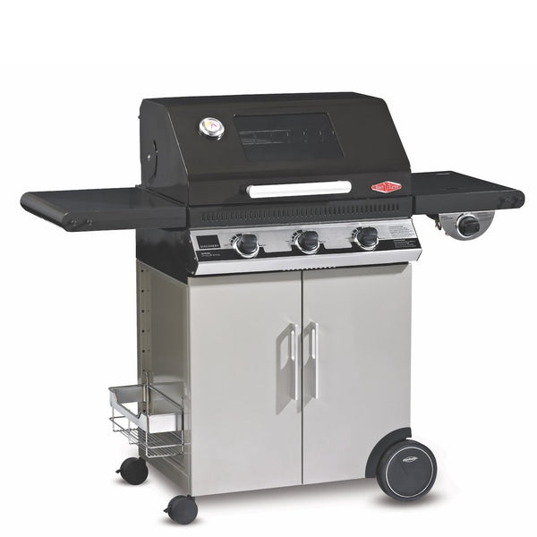 Barbacoa de gas con carro Discovery 1100E 3B