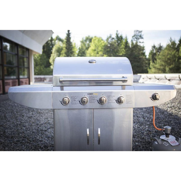 Barbacoa de gas Opal Elegance Silver