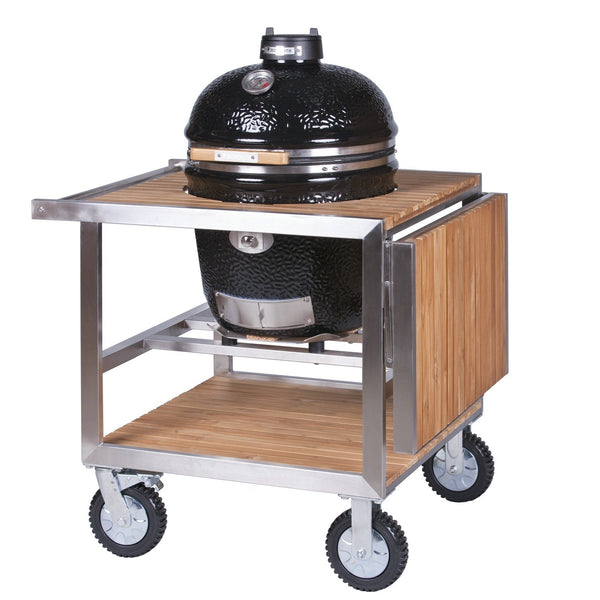 Carro con mesa lateral para Kamado Monolith Classic