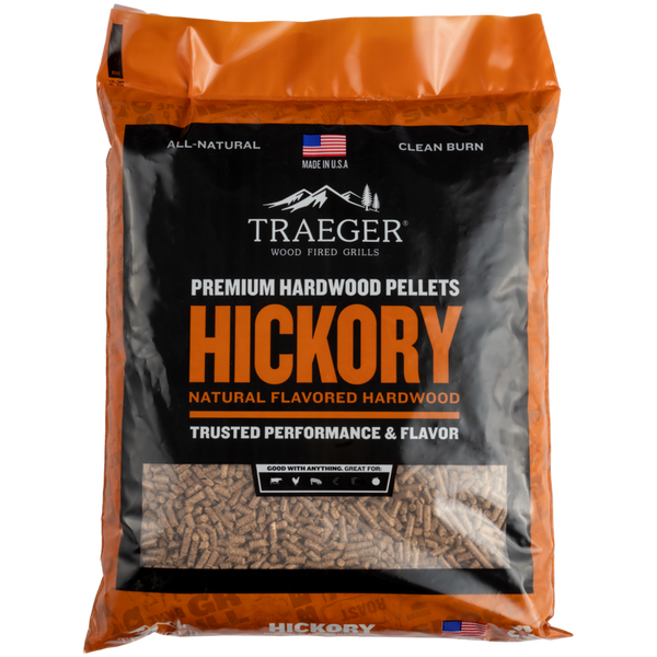 Pellets de madera de Nogal Hickory bolsa 9 kg