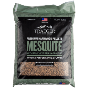 Pellets de madera de Mezquite bolsa 9 kg